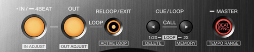 DDJ 400 Loop Buttons