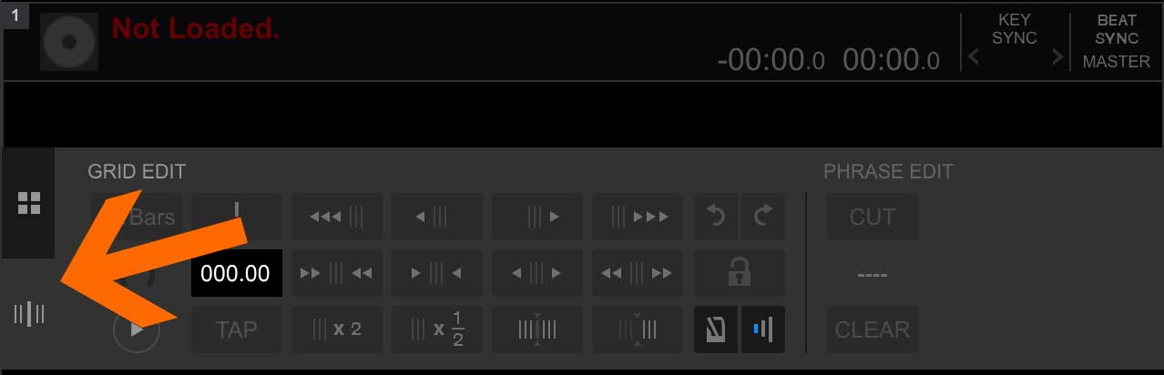 Rekordbox Grid Options