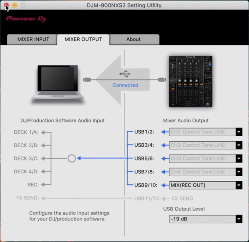 Pioneer DJM Settings Utility